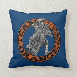 Motocross addict cushion