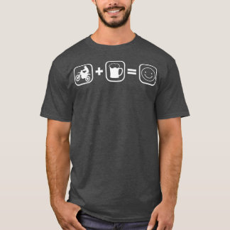 Motocross and beer motocross motorcycle motocross T-Shirt