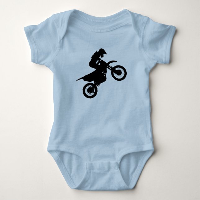 Motocross Baby Bodysuit (Front)