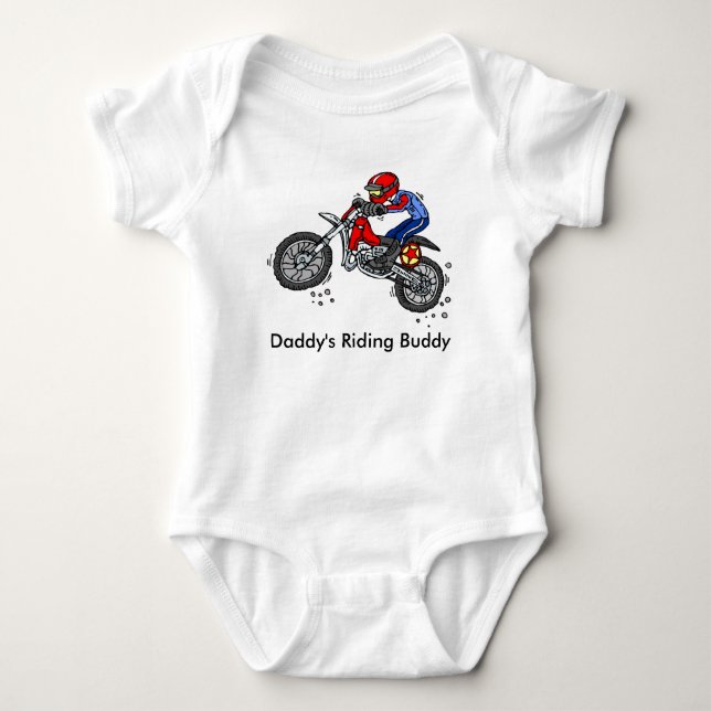 Motocross Baby Bodysuit (Front)