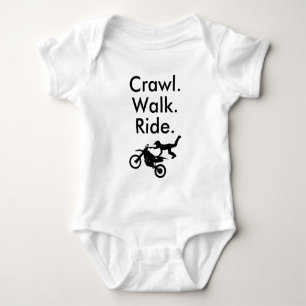 Motocross Baby Bodysuit, Dirt Bike Baby Gift Bodysuit