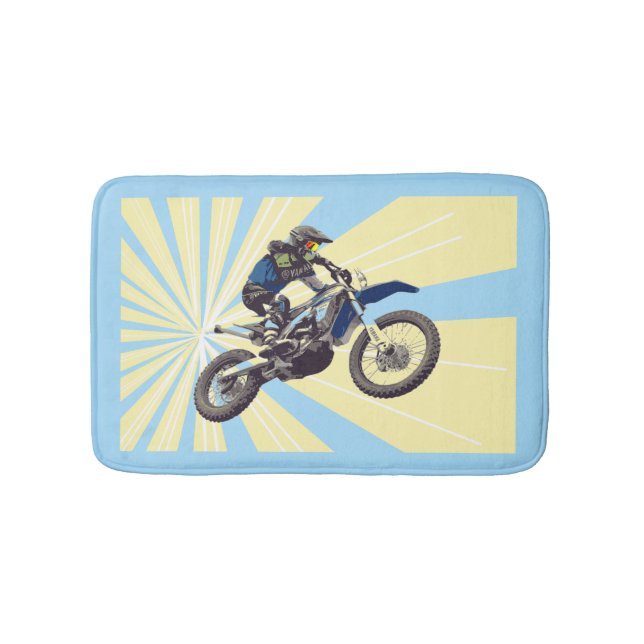 Motocross Bath Mat (Front)