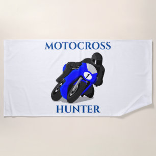 MOTOCROSS beach towel. Beach Towel