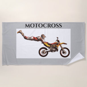 MOTOCROSS beach towel. Towel