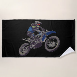 MOTOCROSS beach towel. Towel