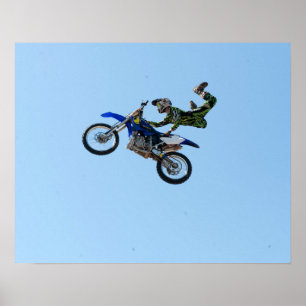Motocross Bike Poster