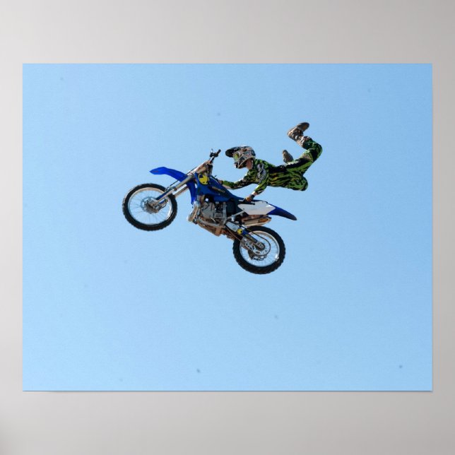 Motocross Bike Poster (Front)