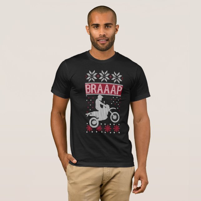 Motocross Braap T-Shirt (Front Full)
