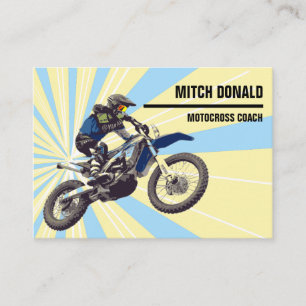 Motocross Business Card