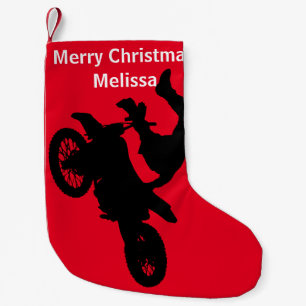 Motocross Christmas Stocking