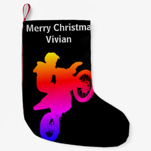 Motocross Christmas Stocking