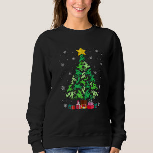 Motocross Christmas Tree Funny Sports Lover Xmas P Sweatshirt