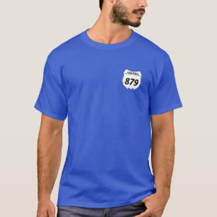 Motocross Custom Dirt Bike Number Plate with Name T-Shirt