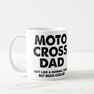 Motocross Dad Funny Dirt Mike Mug or Travel Mug