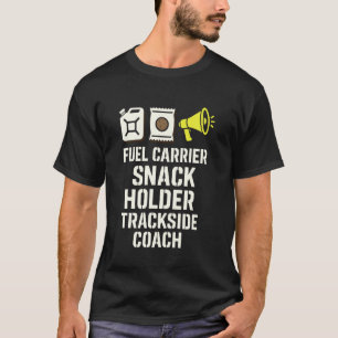 Motocross Dad Race Day Pit Crew Funny Support Crew T-Shirt