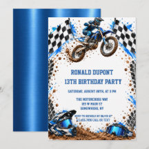 Motocross Dirt Bike Boy’s Birthday Party