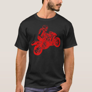 Motocross Dirt Bike Motorcycle Biker T-Shirt