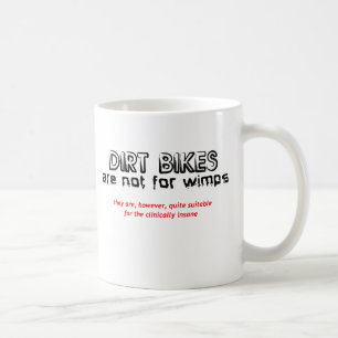 Motocross Dirt Bike Mug - Clinically Insane