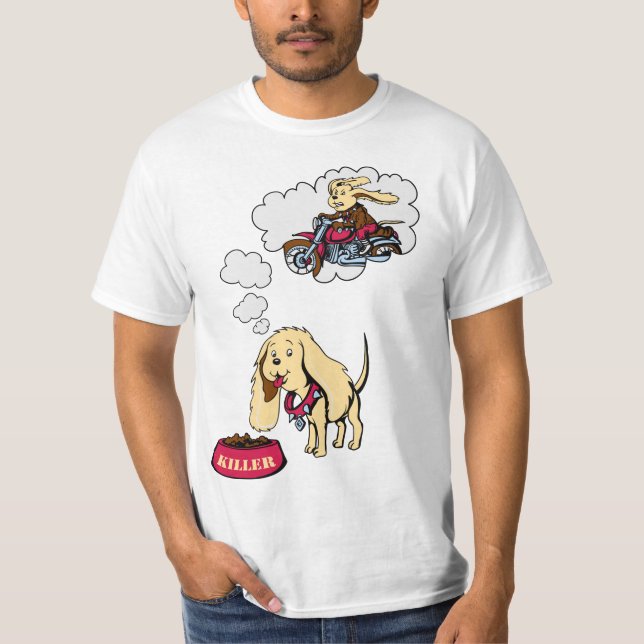 Motocross Dog T-Shirt (Front)