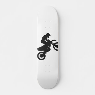 Motocross driver - Choose background color Skateboard