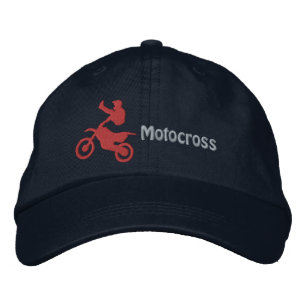 Motocross Embroidered Cap