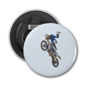 Motocross Extreme Tricks Bottle Opener