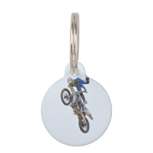Motocross Extreme Tricks Pet Tag