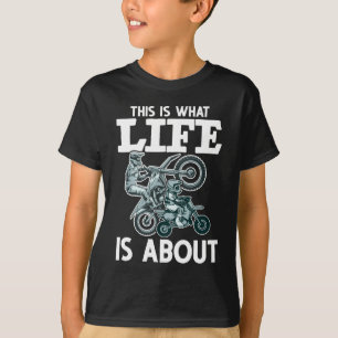 Motocross Family Father Son Dirt Bike T-Shirt