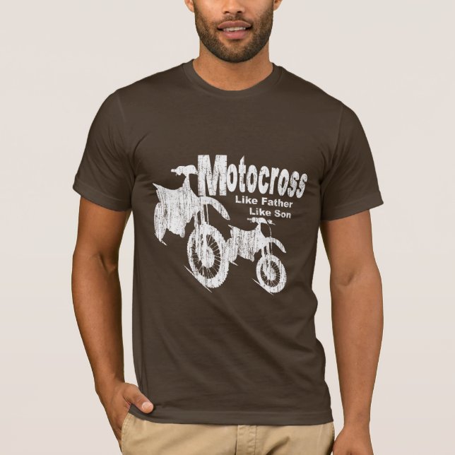Motocross Father/Son T-Shirt (Front)