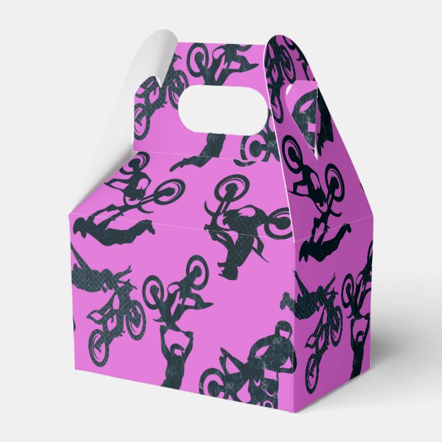 Motocross Favour Box (Front Side)