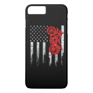 Motocross Flag iPhone 8 Plus/7 Plus Case