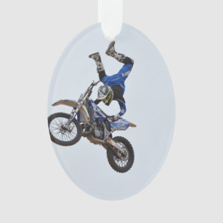 Motocross Flying High Ornament