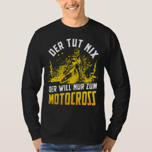Motocross Gifts For Men Boys Dirt Bike Enduro Cros T-Shirt