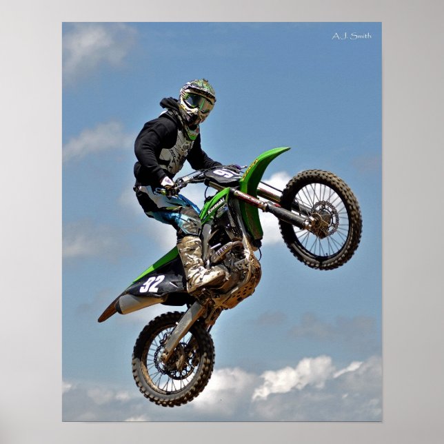 Motocross Jump Poster (Front)