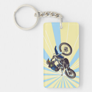 Motocross Key Ring