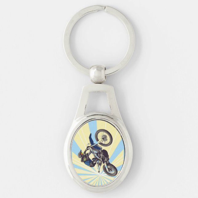 Motocross Key Ring (Front)