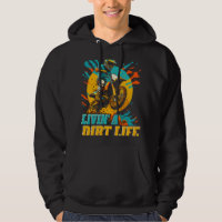 Motocross Living a Dirt Life Funny Dirt Bike Rider