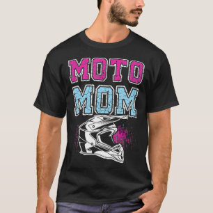 Motocross Moto Mom MX Dirtbike  T-Shirt