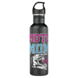 Motocross Moto Mum MX Dirtbike 710 Ml Water Bottle