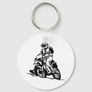 Motocross Motorcycle Key Ring
