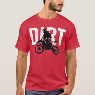 Motocross Motorcycle Sport Pop Art Dirt T-Shirt