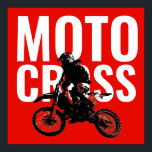 Motocross Motorcycle Sport Pop Art Poster<br><div class="desc">Motocross Pop Art Image</div>