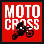 Motocross Motorcycle Sport Pop Art Poster<br><div class="desc">Motocross Pop Art Image</div>