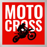Motocross Motorcycle Sport Pop Art