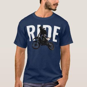 Motocross Motorcycle Sport Pop Art Ride T-Shirt