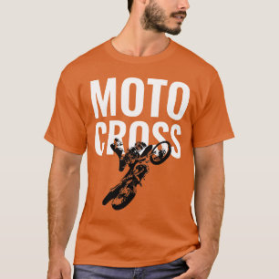 Motocross Motorcycle Sport Pop Art T-Shirt