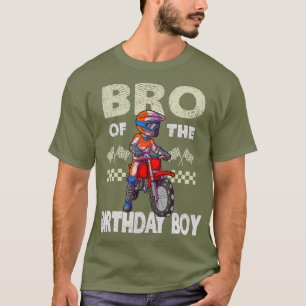 Motocross MX Bro Birthday Boy MX Family Dirt T-Shirt