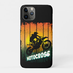 Motocross nature riding motorcycle sports rider iPhone 11 pro case