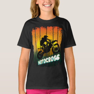 Motocross nature riding motorcycle sports rider T-Shirt
