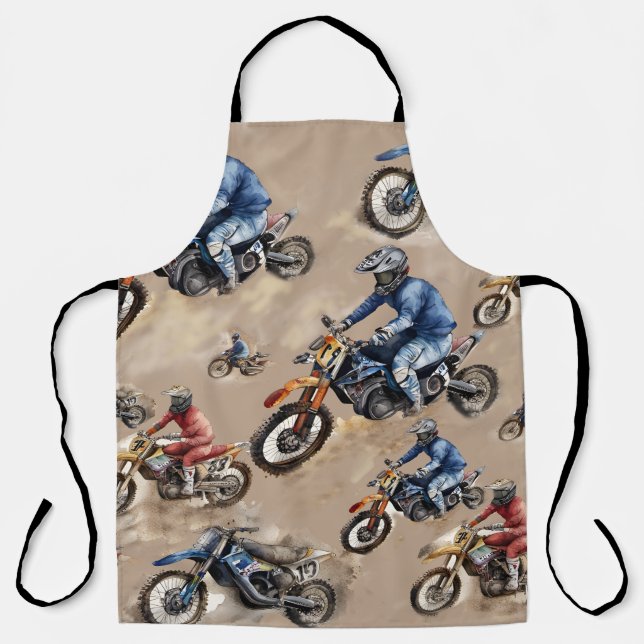 Motocross off-road art  apron (Front)